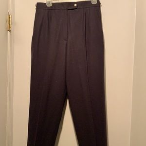 Ladies pants size 12 by Harve Bernard Wool/Viscose Blend. New Woth Tags